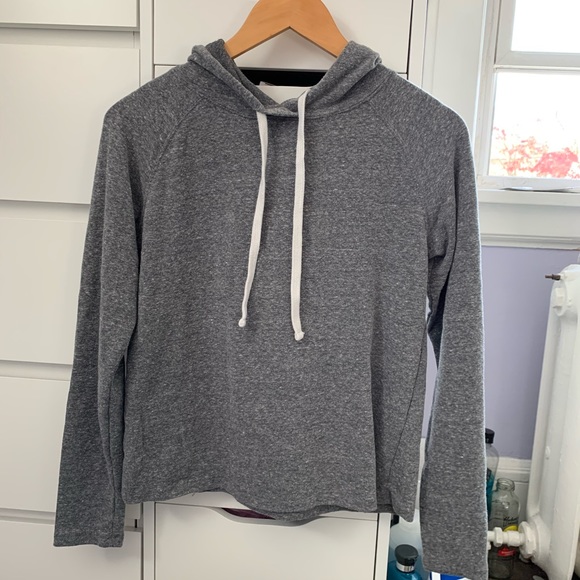 urban outfitters out from under grey hoodie top - Picture 1 of 3